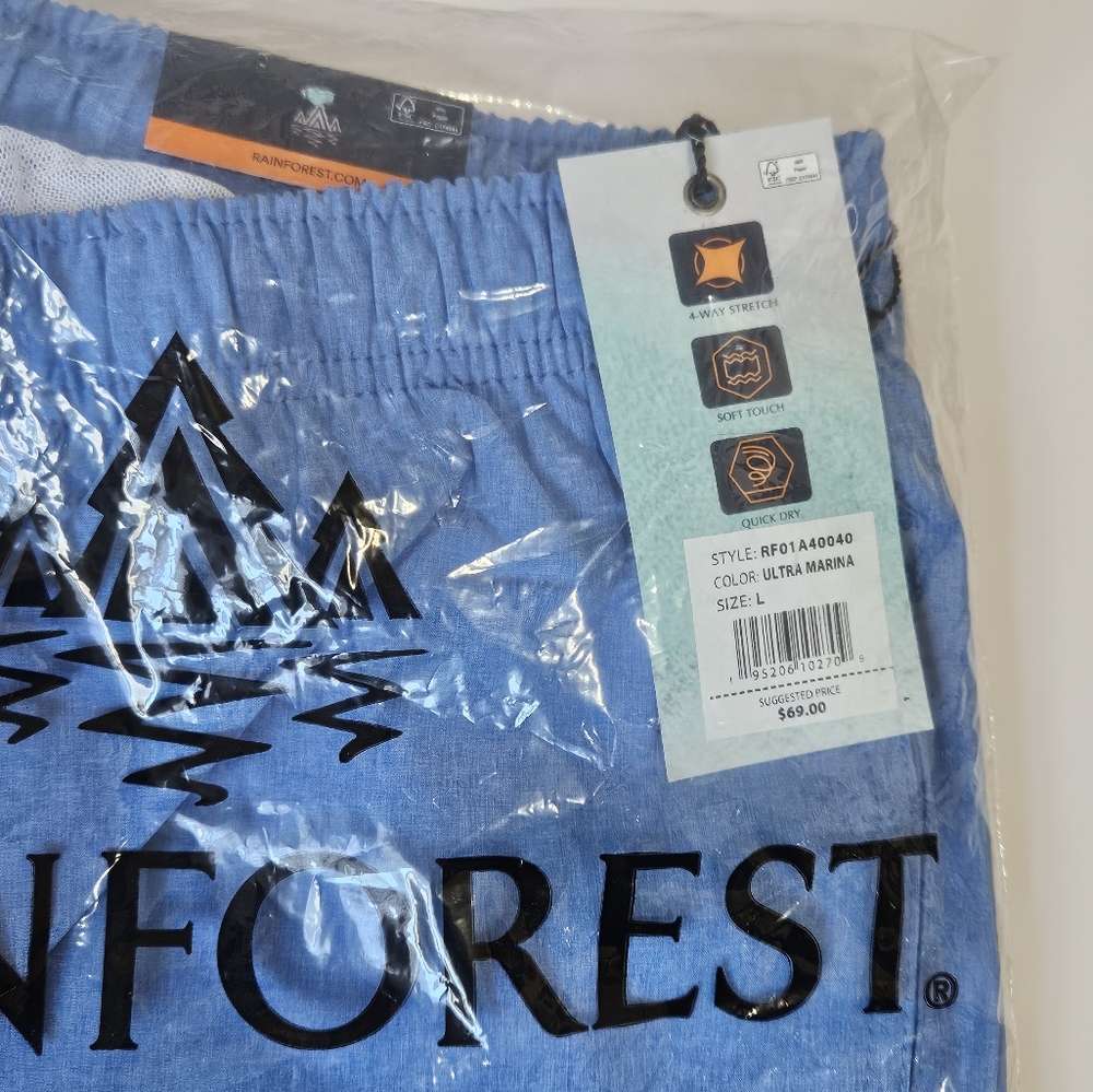 [NWT] Rainforest Quick-Dry Swim Trunks - Picture 7 of 9